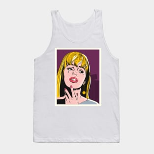 Pop Art Girl Tank Top